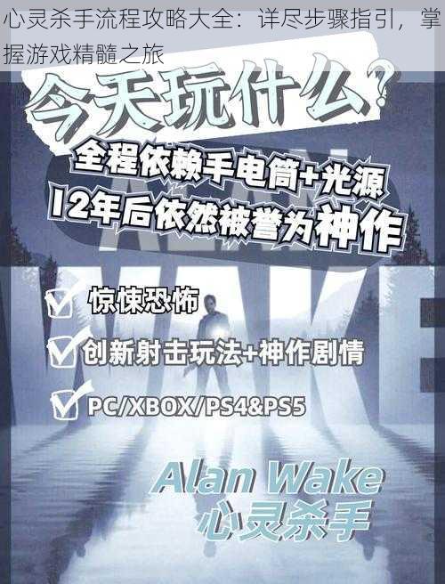 心灵杀手流程攻略大全：详尽步骤指引，掌握游戏精髓之旅