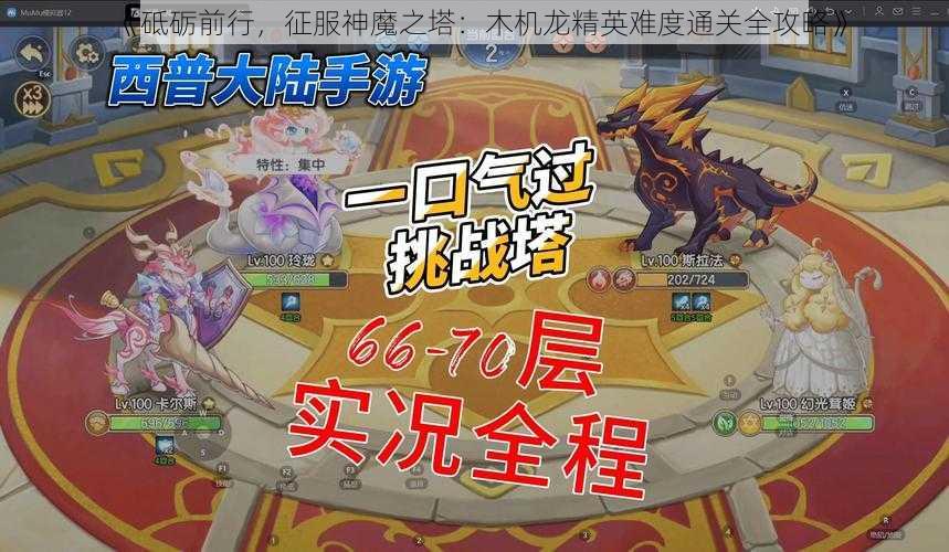 《砥砺前行，征服神魔之塔：木机龙精英难度通关全攻略》