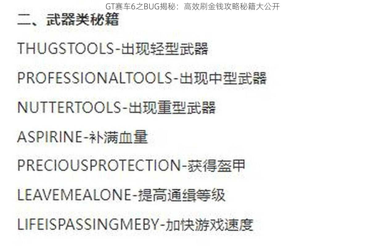 GT赛车6之BUG揭秘：高效刷金钱攻略秘籍大公开