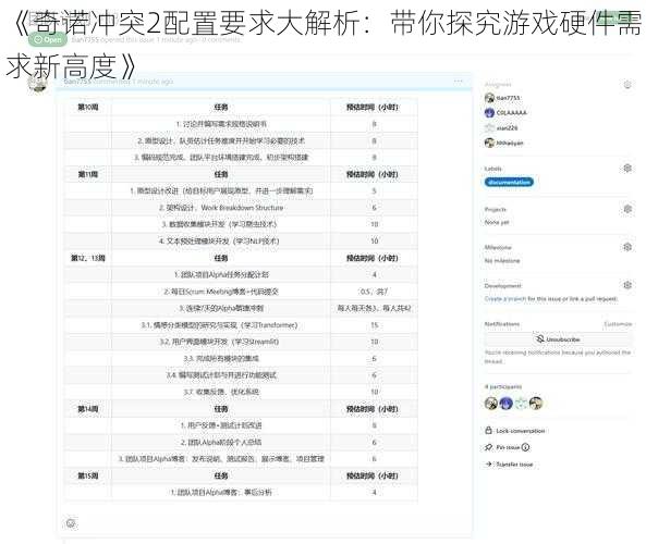 《奇诺冲突2配置要求大解析：带你探究游戏硬件需求新高度》