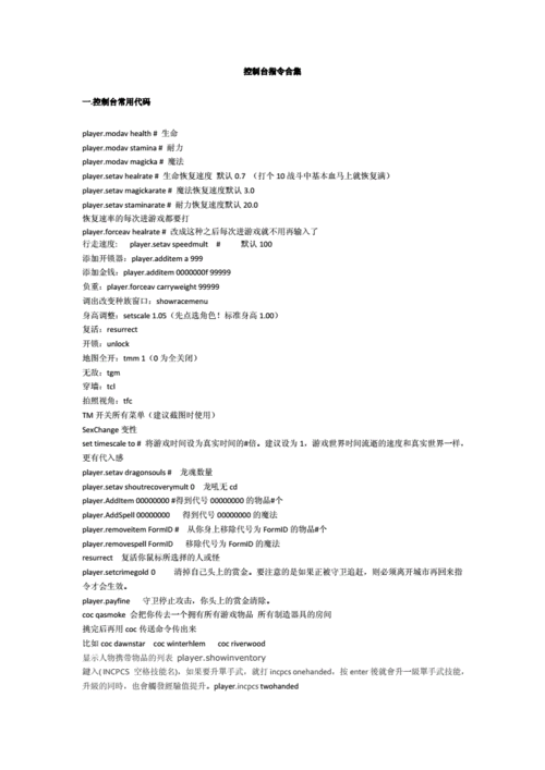 上古卷轴5 MOD大全与控制台操作指南：新手入门教程全解析