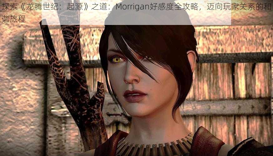 探索《龙腾世纪：起源》之道：Morrigan好感度全攻略，迈向玩家关系的和谐旅程