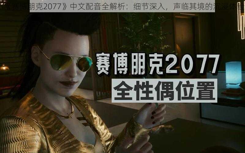 《赛博朋克2077》中文配音全解析：细节深入，声临其境的沉浸体验