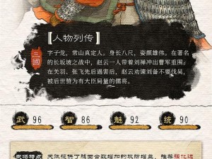 以史为鉴：《三国志 13》赵云数值特技全解析