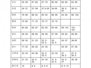 国产尺码和欧洲尺码，提供精准的尺寸选择