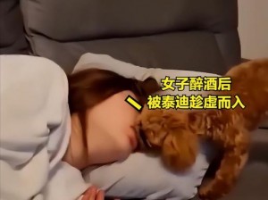 晚上喝酒回来和狗狗做了,震惊女子酒后与狗发生关系