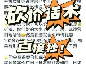 《砍价攻略：掌握这些技巧，让你轻松成为购物达人》