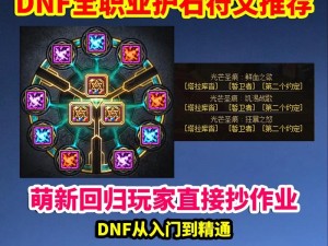 揭秘 DNF 传说之灵符的神秘用途，你知道该如何使用它吗？