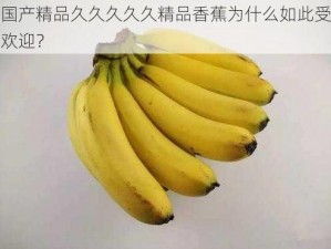 国产精品久久久久久精品香蕉为什么如此受欢迎？