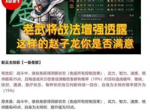 《三国战纪风云再起》赵云圣枪有多强？深度解析其技能与玩法