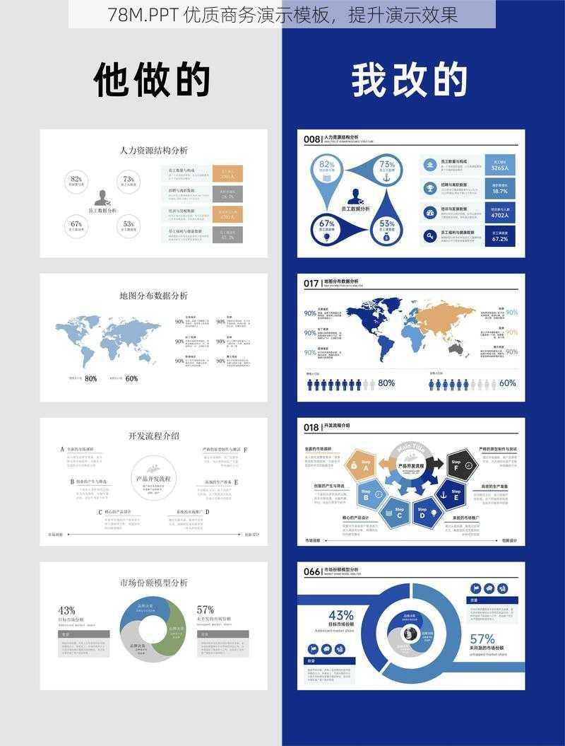 78M.PPT 优质商务演示模板，提升演示效果