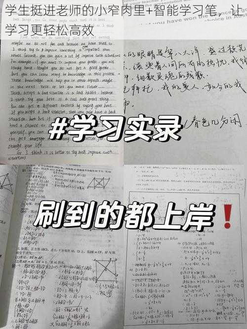 学生挺进老师的小窄肉里+智能学习笔，让学习更轻松高效