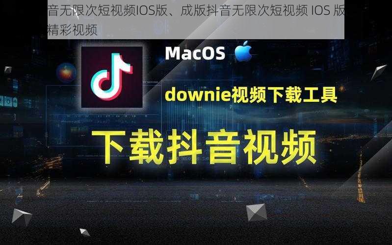 成版抖音无限次短视频IOS版、成版抖音无限次短视频 IOS 版：无限制畅享精彩视频