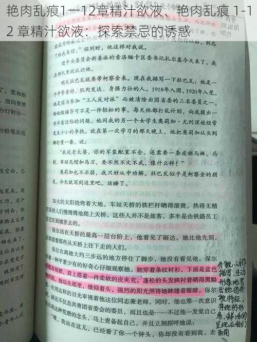 艳肉乱痕1一12章精汁欲液、艳肉乱痕 1-12 章精汁欲液：探索禁忌的诱惑