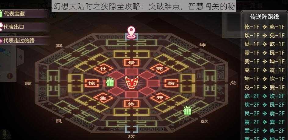 三国志幻想大陆时之狭隙全攻略：突破难点，智慧闯关的秘籍指南