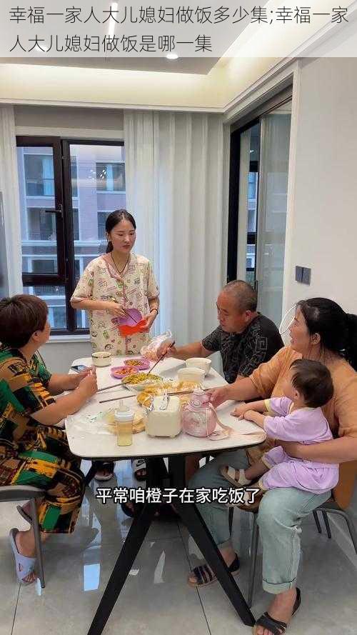 幸福一家人大儿媳妇做饭多少集;幸福一家人大儿媳妇做饭是哪一集