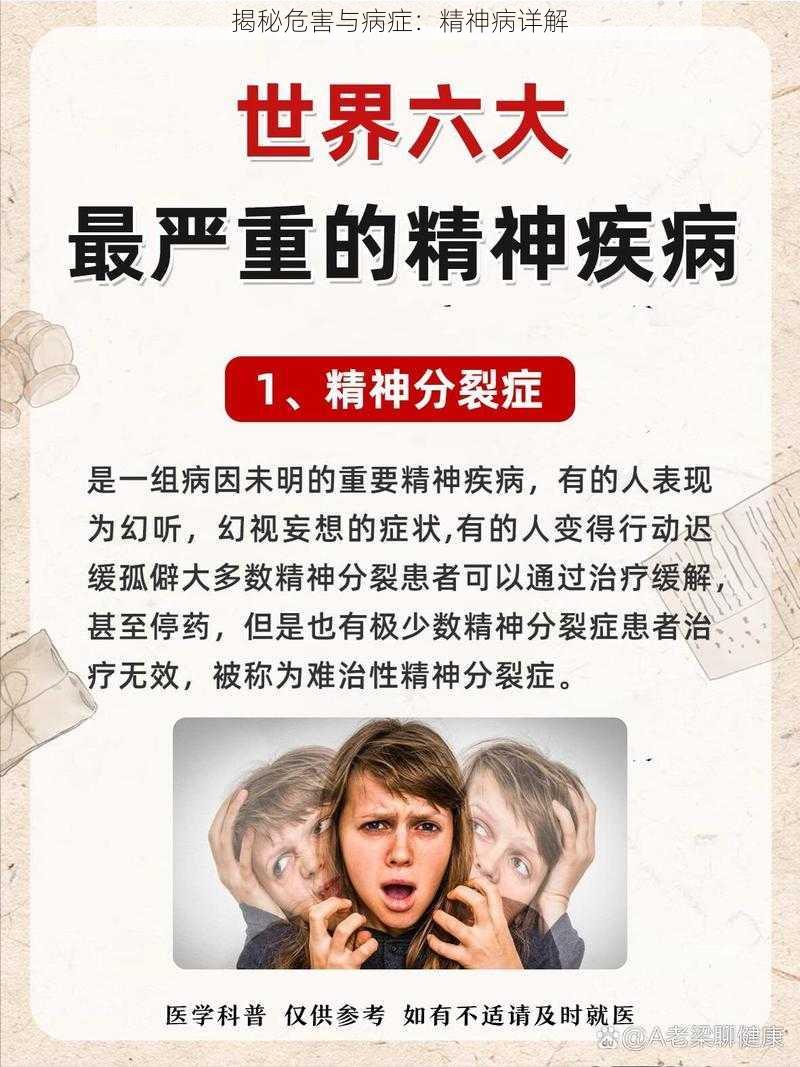 揭秘危害与病症：精神病详解