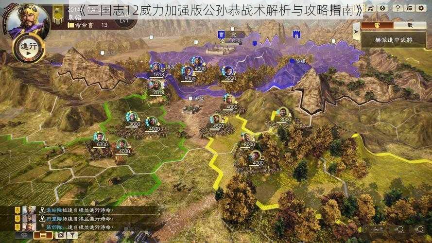 《三国志12威力加强版公孙恭战术解析与攻略指南》