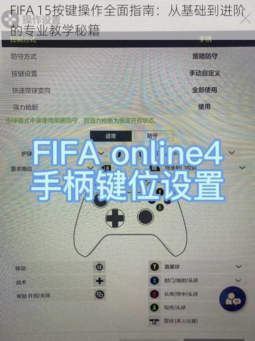 FIFA 15按键操作全面指南：从基础到进阶的专业教学秘籍