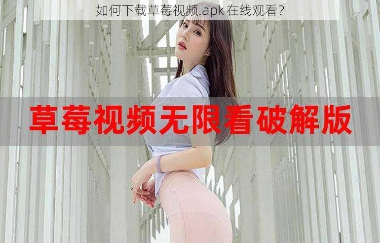 如何下载草莓视频.apk 在线观看？