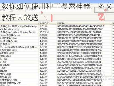 教你如何使用种子搜索神器：图文教程大放送