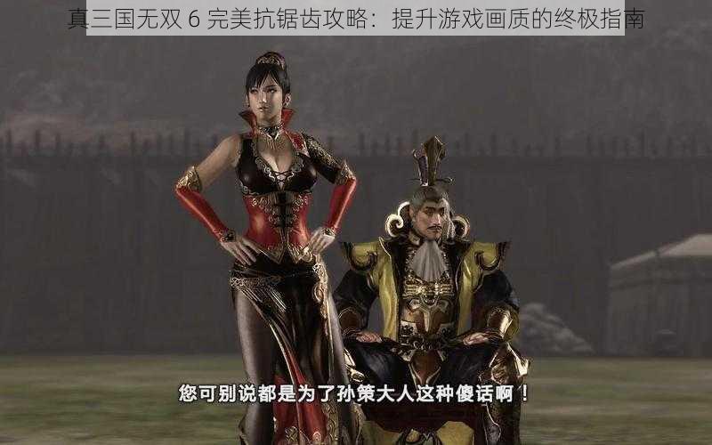 真三国无双 6 完美抗锯齿攻略：提升游戏画质的终极指南