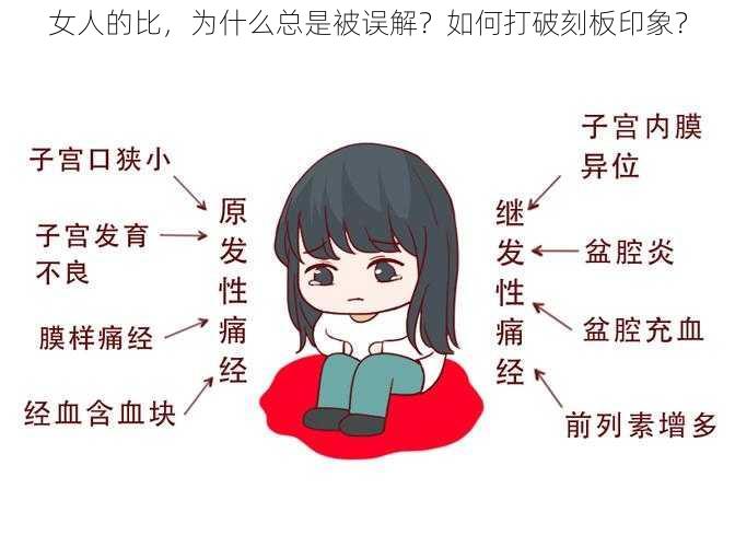 女人的比，为什么总是被误解？如何打破刻板印象？