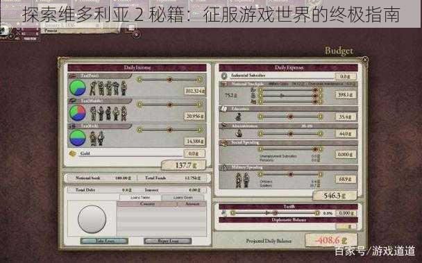探索维多利亚 2 秘籍：征服游戏世界的终极指南