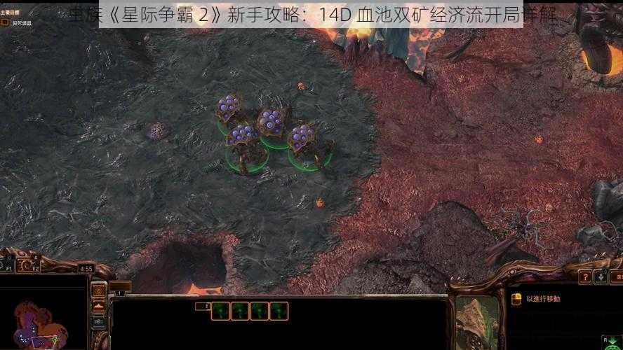 虫族《星际争霸 2》新手攻略：14D 血池双矿经济流开局详解