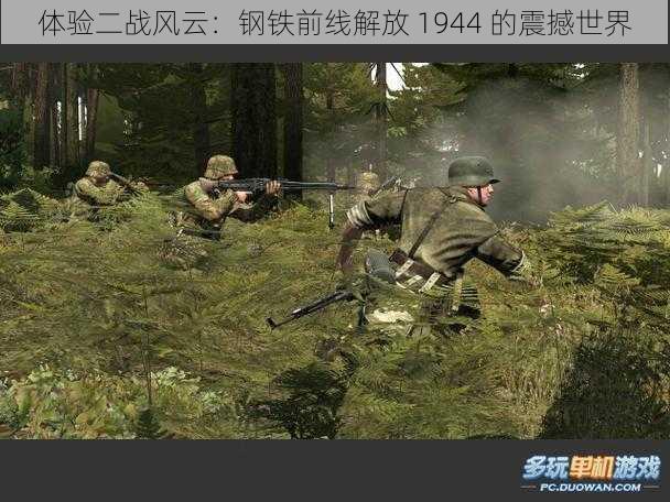 体验二战风云：钢铁前线解放 1944 的震撼世界