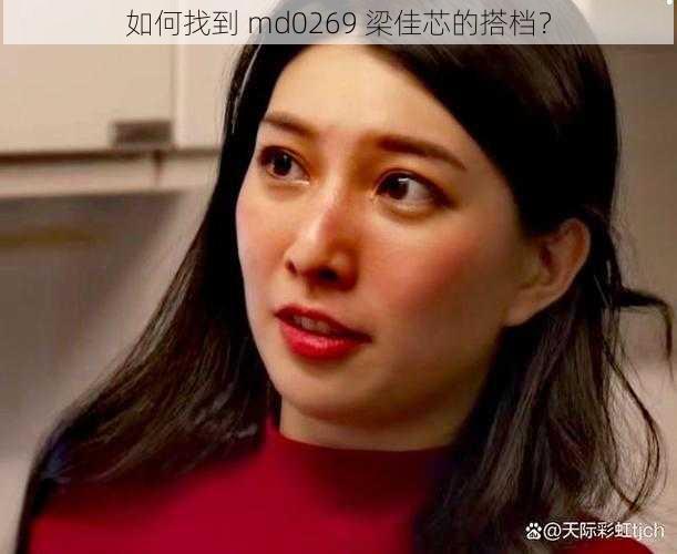 如何找到 md0269 梁佳芯的搭档？