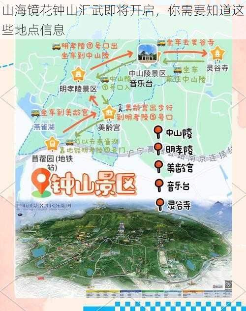 山海镜花钟山汇武即将开启，你需要知道这些地点信息