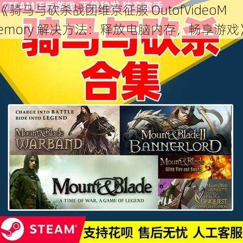 《骑马与砍杀战团维京征服 OutofVideoMemory 解决方法：释放电脑内存，畅享游戏》